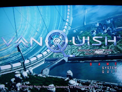 Vanquish - Обзор демки Vanquish на Xbox 360 (фото)