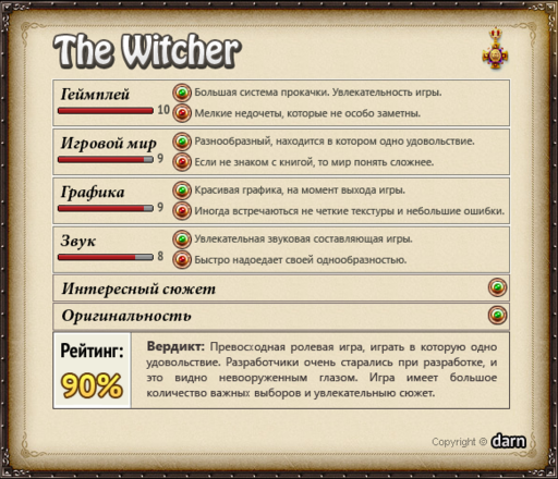 GAMER.ru - Обзорная карточка от darn. Обновлено!