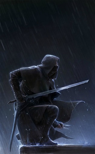 Dishonored - Корво без маски в ранних концепт артах.